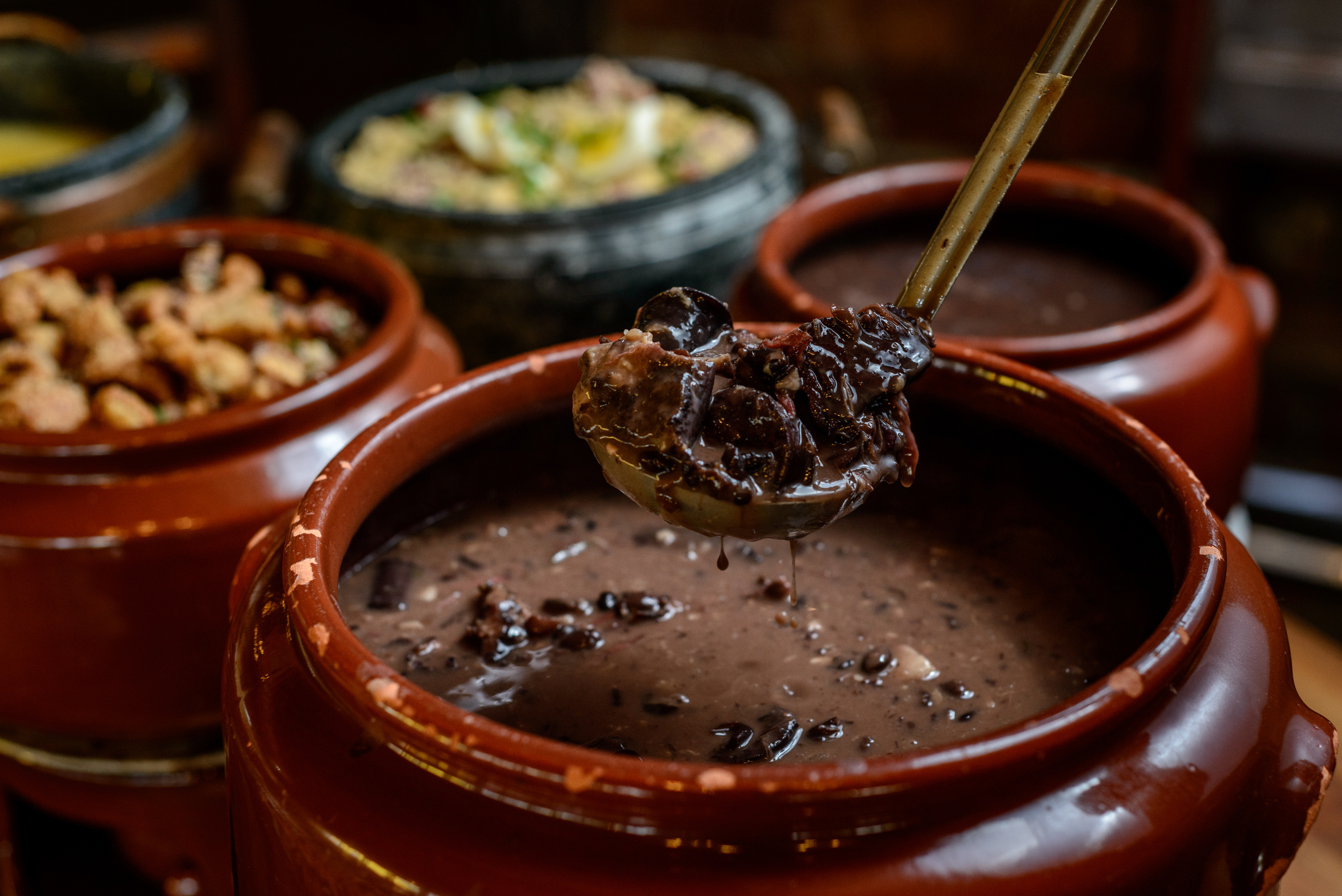 Delicious Brazilian feijoada